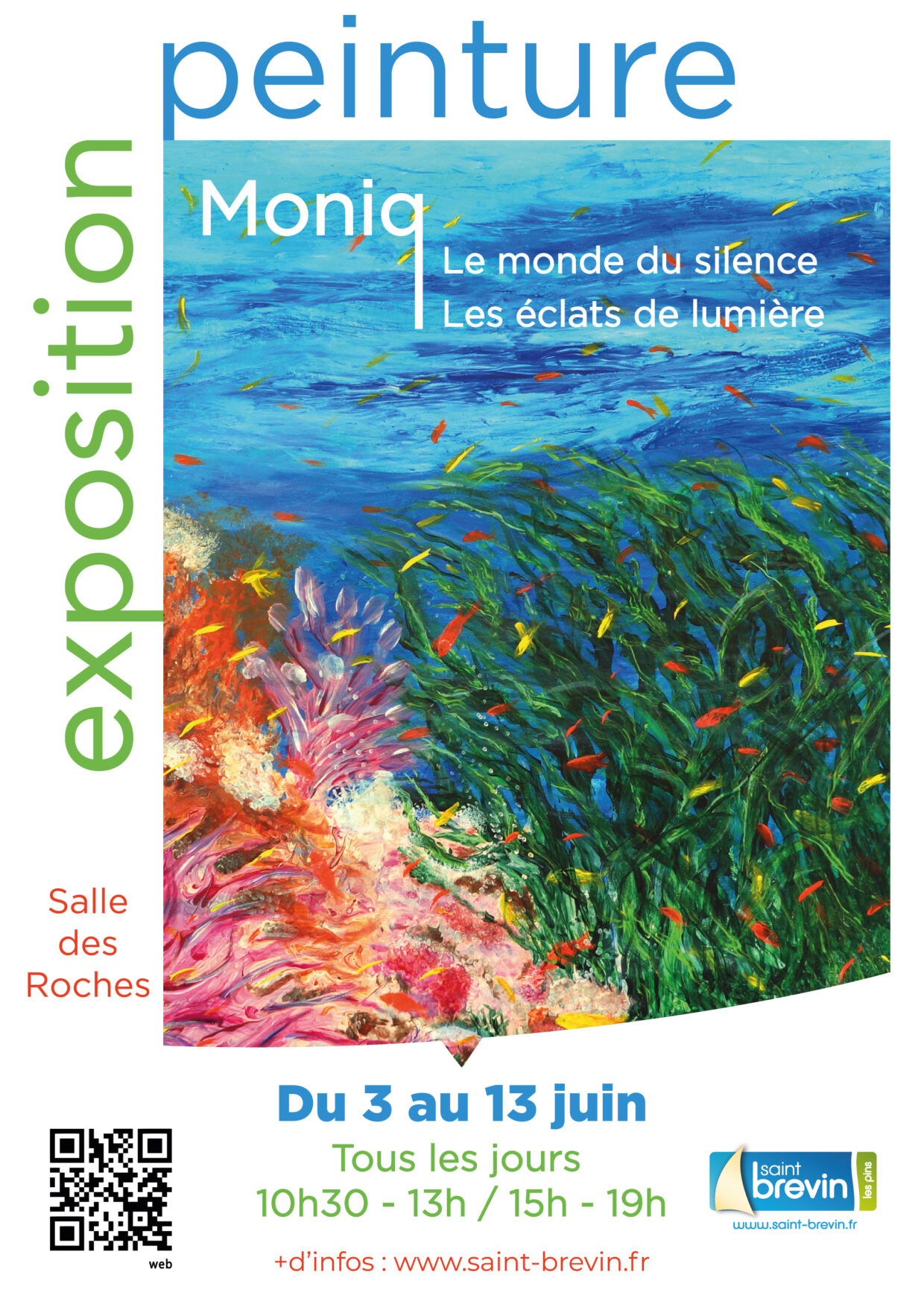 Affiche exposition – Moniq Haggai Chevalier – OK